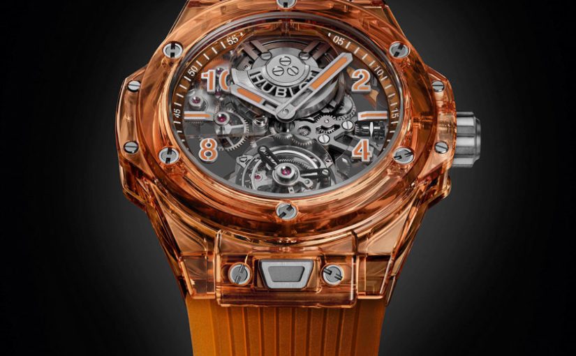 Replica Hublot Shines at LVMH Watch Week with the Big Bang Tourbillon Automatic Orange Sapphire