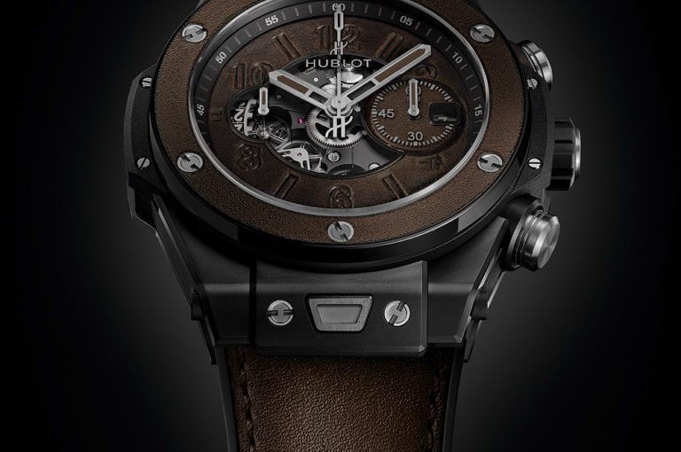 Leather and Complexity: Replica Hublot Big Bang Unico Berluti Cold Brown