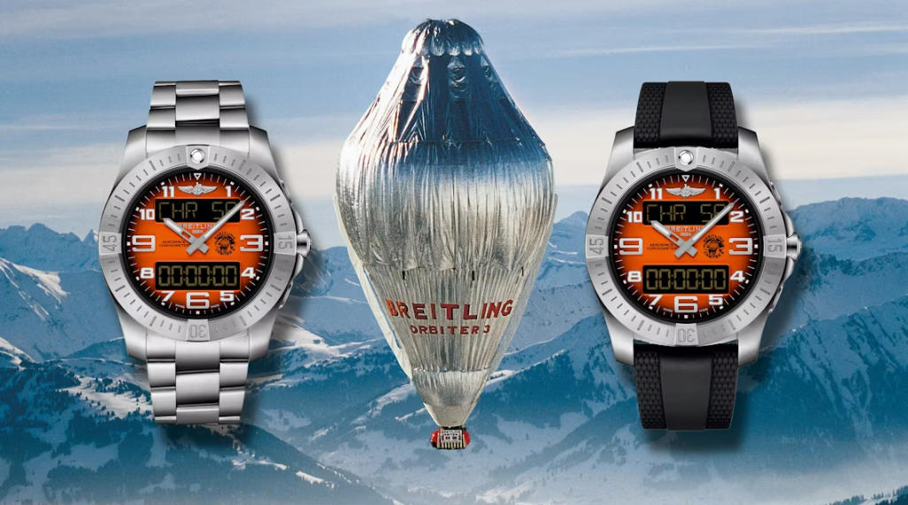 The UK AAA Replica Breitling Professional Aerospace B70 Orbiter Watches – A Special Edition With A Piece Of The Original Balloon